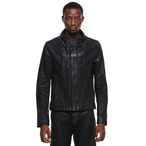 JULIUS 957BLM6 Black / Urban Seamed Jacket