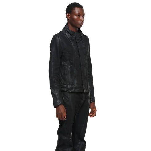 JULIUS 957BLM6 Black / Urban Seamed Jacket