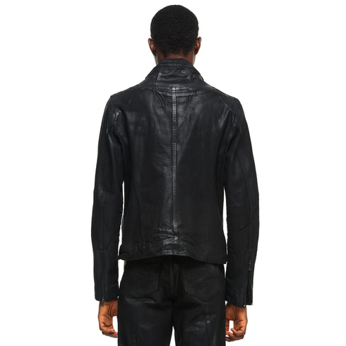 JULIUS 957BLM6 Black / Urban Seamed Jacket
