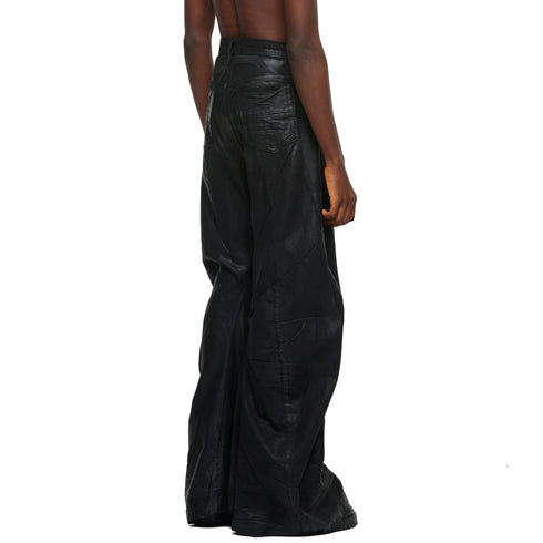 JULIUS 957PAM11 Black / Bending Tuba Pants