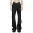 JULIUS 957PAM12 Black / Bending Flare Pants