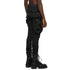 JULIUS 957PAM14 Black / Gas Mask Nallow Pants
