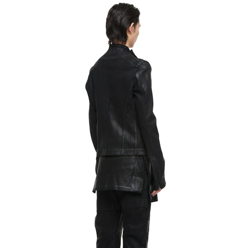 JULIUS 957BLM5 Black / Seamed Skinny Jacket
