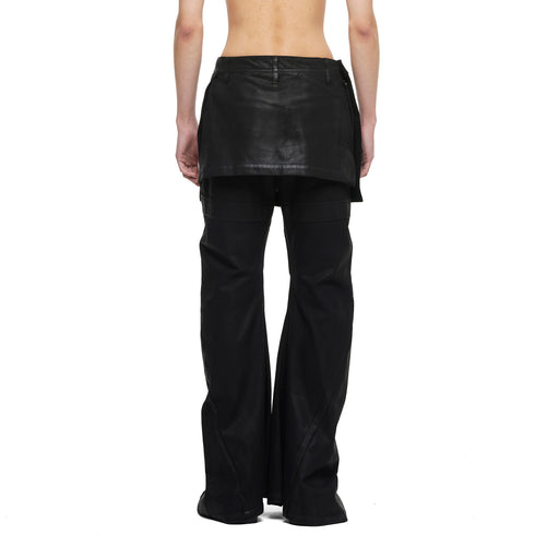JULIUS 957PAM10 Black / Indirect Flare Pants