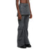 JULIUS 957PAM10-GR Steel / Indirect Flare Pants