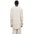 JULIUS 957SHM4 Sand / Slit Neck Shirt