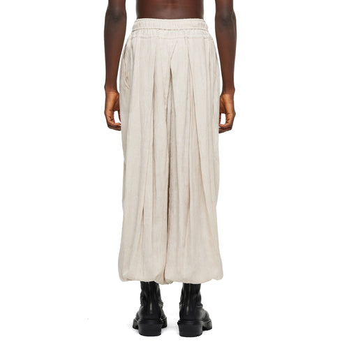 JULIUS 957PAM18 Sand / Multiple Tucks Pants