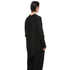 JULIUS 957SHM4 Black / Slit Neck Shirt
