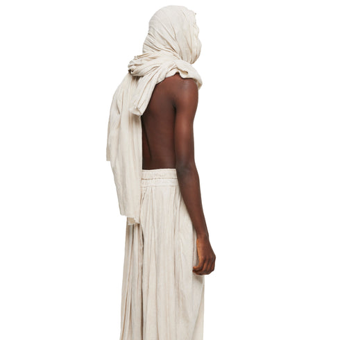 JULIUS 957STU1 Sand / Jaquard Stole