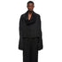 JULIUS 957BLM11 Black / Structural Jacket