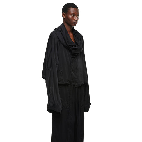JULIUS 957BLM11 Black / Structural Jacket