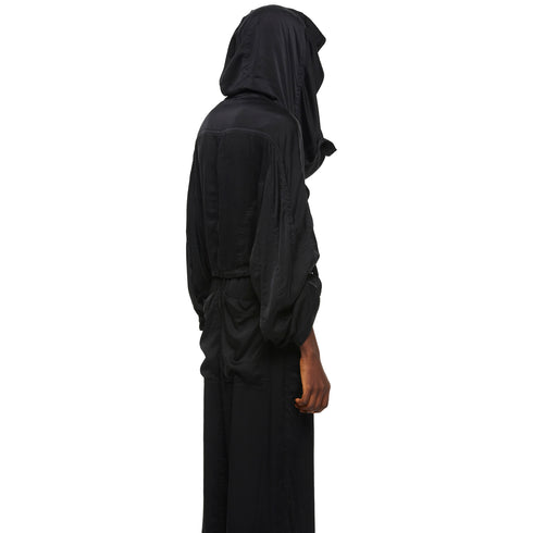 JULIUS 957BLM11 Black / Structural Jacket
