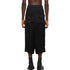 JULIUS 957PAM19 Black / Cropped Baggy Pants