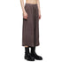 JULIUS 957PAM19 Ash Purple / Cropped Baggy Pants