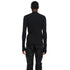 JULIUS 957KNM1 Black / Skinny Zip Top