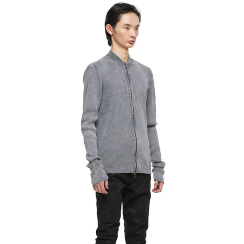 JULIUS 957KNM1 Steel / Skinny Zip Top