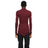 JULIUS 957CUM5 Blood / High Neck Skinny Top