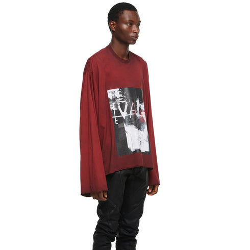 JULIUS 077CPM2 Blood / Valis Long Sleeve Over Top