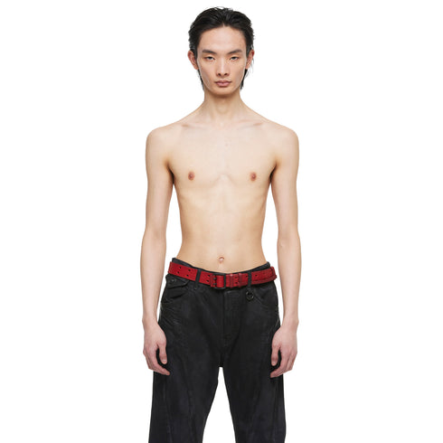 JULIUS 957ACU17 Red / Valis Belt