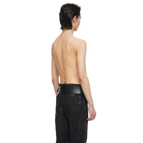 JULIUS 957ACU18 Black / Valis Wide Belt