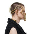 JULIUS 077ACU34 CRACKED GOLD / Cycle Mask