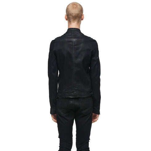 JULIUS 077BLM3 Black / Urban Seamed Jacket