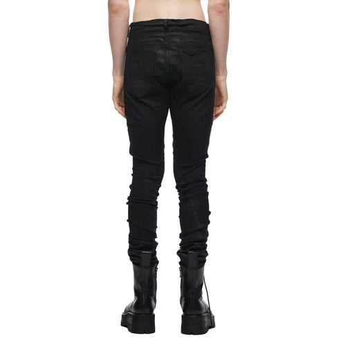 JULIUS 077PAM7 Black / Gazelle Skinny Pants
