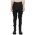 JULIUS 077PAM8 Black / Gas Mask Nallow Pants