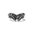 JULIUS 077ACU7 Silver / Dualflow Anima Ring Ver.2
