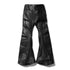 JULIUS 077PAM3 Black / PRISM BIKER PANTS
