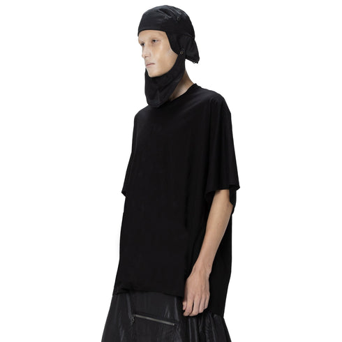 JULIUS 907CPM2-M Black / Europa Base Oversized T-Shirt