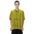 JULIUS 907CPM2 Acid Green / Europa Graphic Oversized T-Shirt