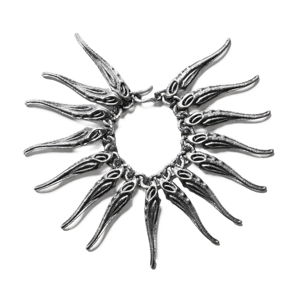 JULIUS 077ACU16 Silver / Dualflow Anima Bracelet Ver.2