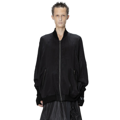 JULIUS 907BLM1 Black / Europa Glide Bomber Jacket