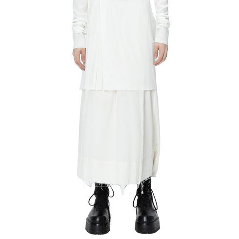 JULIUS 907PAM9 Plaster / Umbra Skirt Pants