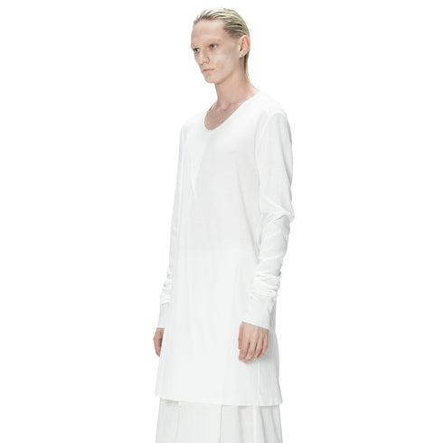 JULIUS 907CUM5 Off White / Deploy Long-Sleeve Top