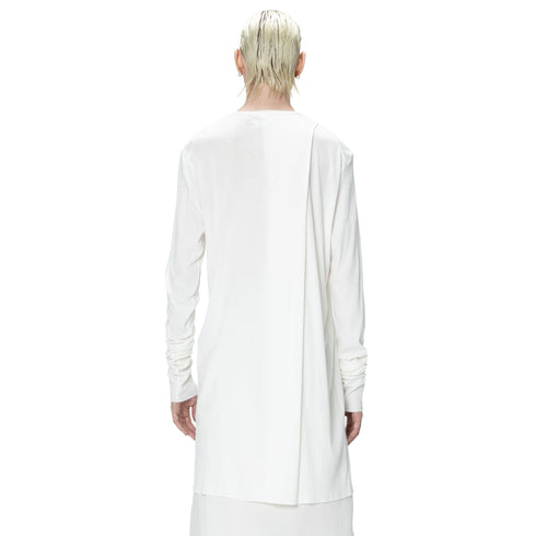 JULIUS 907CUM5 Off White / Deploy Long-Sleeve Top