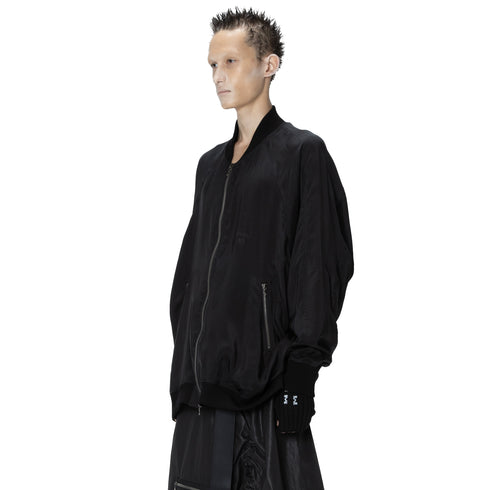 JULIUS 907BLM1 Black / Europa Glide Bomber Jacket