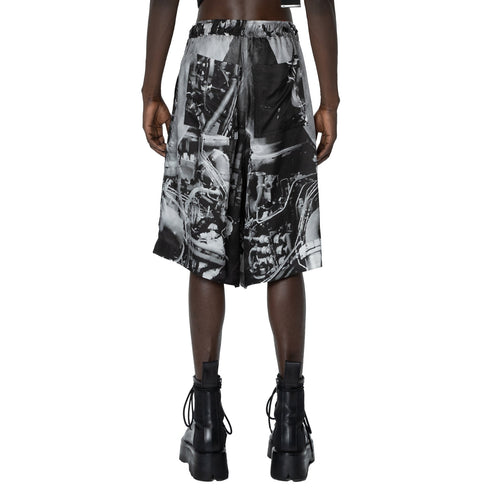 JULIUS 907PAM8-P Black / Glide Shorts - Residual Form