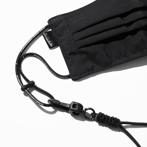 761ACU1-S-BLACK / Niløs ストラップマスク - JULIUS TOKYO STORE
