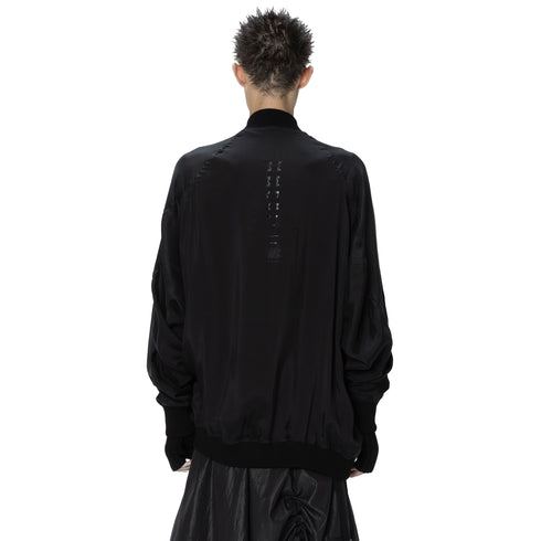 JULIUS 907BLM1 Black / Europa Glide Bomber Jacket