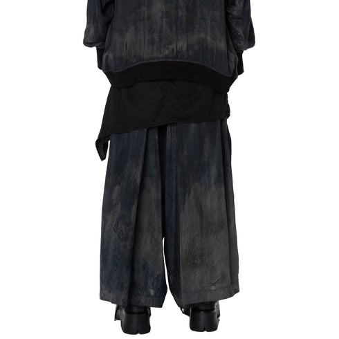 JULIUS 907PAM1-S Oxide / Glide Hakama Pants - Surface Decay