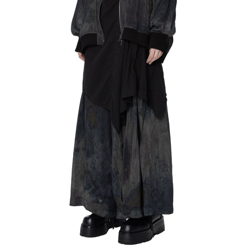 JULIUS 907PAM1-S Oxide / Glide Hakama Pants - Surface Decay