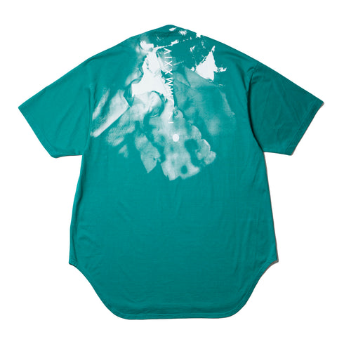 JULIUS 868CPM1 Viridian / Stan Graphic Over T Shirt