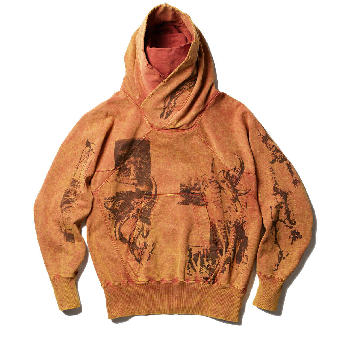 ふゆ MOUNTAIN PRINT SWEATSHIRT - Fuchsia | ZARA United States