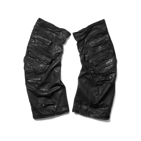 JULIUS 917ACU1-C Black / Gas Mask Leg Guard