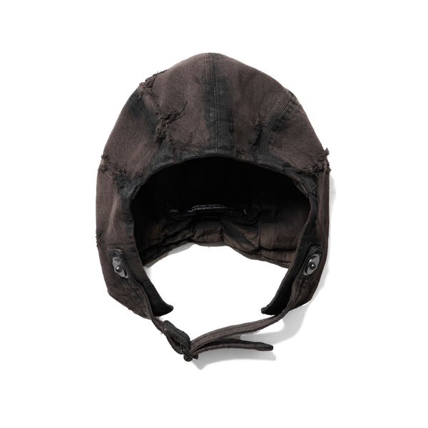JULIUS 917ACU2-BW Dark Brown / Flight Cap