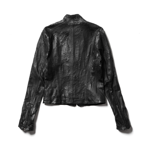 JULIUS 917BLM3-CK Black / Seamed Skinny Jacket