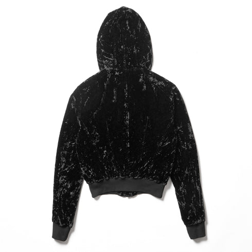 JULIUS 917BLM5 Black / Seamed Hoodie
