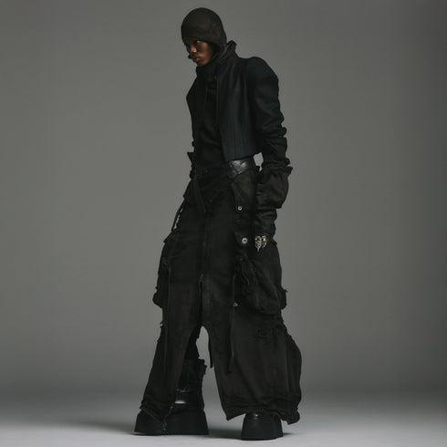 JULIUS 917JAM2 Black / Golem Jacket